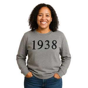Sudadera Gris para Mujer con Bordado 3D, Estilo Casual, Manga Larga, Cómoda para el Día a Día - Product Image 1