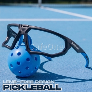 Lunettes de pickleball SafeOne AEGIS anti-buée, protection des yeux, ajustement stable, sans verres. - Product Image 3