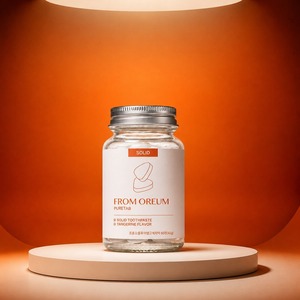 [FROM OREUM] Gamme d'hygiène bucco-dentaire quotidienne pour les magasins de soins personnels Dentifrice solide saveur mandarine de Jeju - Product Image 2