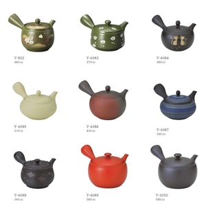 Tokoname Ware Ceramic Japanese Teapot Kyusu Eco-Friendly Traditional Classic in Wooden <b>Box</b> for Premium Japanese <b>Tea</b> - Product Image 3