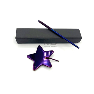 Personalized Star Shape Grafting Tools <b>Handheld</b> Stainless Steel Eyelash Extension Check Lash <b>Mirror</b> with Custom Labeling - Product Image 1