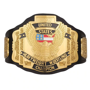 Ceinture de championnat en or plaqué, entièrement personnalisée avec logos, de qualité supérieure, fabriquée par ARMANDIOUS INDUSTRIES - Product Image 5
