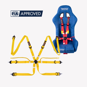 Private Label Racing Seat Belt TBRACING FIA Approved 8853 2016 OEM ODM Wholesale 50mm Webbing with Eye <b>Bolt</b> Hardware - Product Image 3