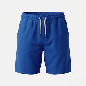 Shorts Polo Homme Décontractés d'Été Trois Quarts avec Logo Brodé Séchage Rapide Motif Uni Sport Plage Premium Respirant - Product Image 1