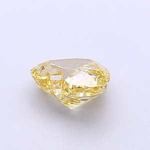 Diamant CVD de laboratoire, taille cœur brillant modifiée, 1,01 carats, jaune intense fantaisie, clarté VS2, polissage excellent, vente en gros B2B - Product Image 2