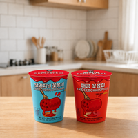 Made In Korea Premium 500cc Instant Tteokbokki Halal Certified Original Flavor Korean Flower Rice Cake Quick Meal