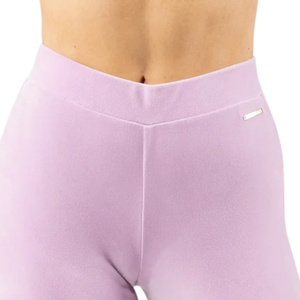 Pantalon de détente évasé rose clair pour femme, doux, extensible, taille haute, pour yoga, entraînement, fitness, tenue décontractée, confortable pour le quotidien - Product Image 5