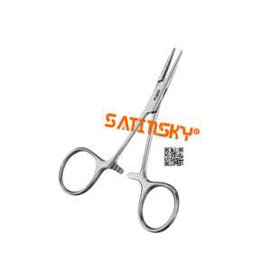 Satinsky คีมห้ามเลือดสำหรับผ่าตัดขนาด8.5ซม. ทำจากสเตนเลสด้วยมือรับประกัน3ปีจากประเทศปากีสถาน - Product Image 1
