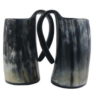 Corne à boire artisanale durable de style médiéval, idéale pour les cadeaux d'affaires - Product Image 6