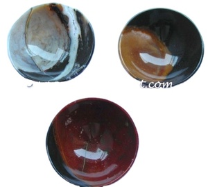 Comprar Cuencos Cantores de Ágata Verde Grabado Mascota Curación Metafísica Feng Shui Cuencos Tallados Piedras Preciosas Verdes Exportación A LA S-Bowl-005 - Product Image 3