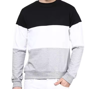 Sudadera súper ligera para hombre, a la moda, nueva tendencia, logotipo/colores personalizados, sudadera de hombre de algodón mezclado de alta calidad - Product Image 2
