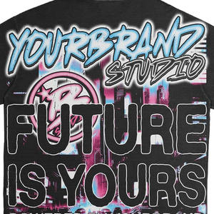 Camisetas sin mangas de algodón de alta densidad personalizadas para hombre, con impresión DTG y serigrafía, transpirables y antiarrugas. - Product Image 4