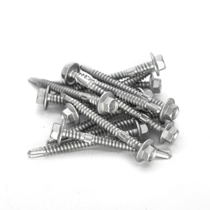 Self-Drilling Screws Washer Head Zinc/Hot-Dip Galvanized Carbon Steel Metric/Inch Standard <b>Deep</b> Coarse Thread Full-Length Class - Product Image 5