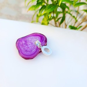 Pendentif en argent sterling avec rhodonite, bijou artisanal en pierre précieuse avec sertissage clos, cadeau élégant pour femmes et enfants - Product Image 3