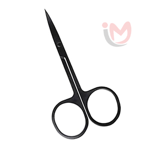 Ciseaux à ongles professionnels en gros, courbés, tranchants, en acier inoxydable haute durabilité, pliables, pour manucure des cuticules (pour droitiers) - Product Image 1