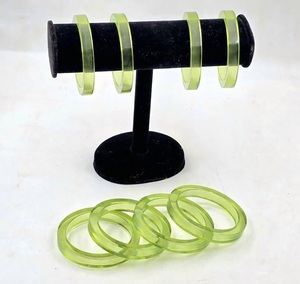 Pulseras de Resina Epoxi Estilo Europeo, Joyería de Moda, Ecológicas, Talla Personalizada, Ideales para Fiestas Casuales - Product Image 2