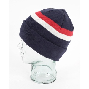 Chapeaux à pompons personnalisés automne acrylique tricoté bonnet pour hommes et femmes hiver chaudement bonnets unisexe à revers Slouchy Beanie Cap - Product Image 4