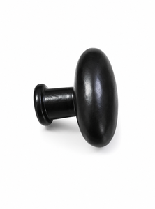 Black Iron Oval Modern Cabinet Knob Matte <b>Door</b> <b>Handle</b> Furniture <b>Pull</b> for Living Room Wardrobe Drawer Cupboard - Product Image 6