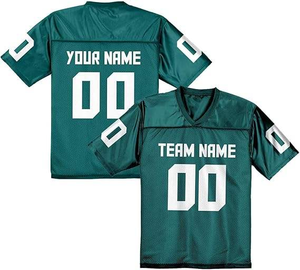 Camiseta de Fútbol Americano Personalizada, Uniforme de Equipo Rosa, Juvenil y Adulto, Transpirable, de Secado Rápido, Proveedor de Impresión OEM - Product Image 4