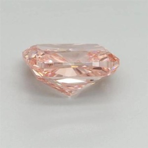 Diamant rose synthétique de laboratoire, taille coussin allongée, de 1,00 à 5,00 carats, rose fantaisie, certifié, clarté VVS VS - Product Image 5