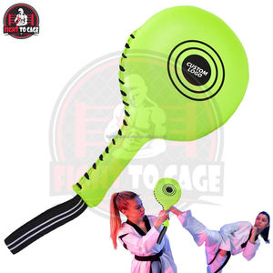 Cibles de frappe Premium résistantes aux chocs, écologiques et durables en PVC/cuir PU pour l'entraînement de boxe, MMA et karaté - Product Image 4