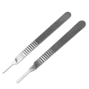 Lame de scalpel ophtalmique avec forceps manuel, instrument chirurgical en acier inoxydable - Product Image 4