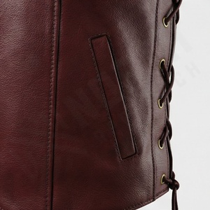 Blouson aviateur en cuir d'agneau de haute qualité pour homme, couleur personnalisable, entièrement personnalisable, avec capuche, style motard, poches zippées, vêtement d'extérieur - Product Image 5