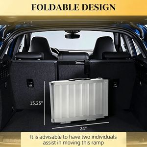 Rampa Portatile per Sedia a Rotelle: Dispositivo Ausiliario Essenziale per un Facile Accesso - Product Image 5