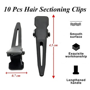 Juego de Herramientas Profesionales de Acero Inoxidable Negro con Diseño Personalizado y Logotipo Personalizado para Extensiones de Cabello, Kit de Aplicación de Micro Anillos - Product Image 3