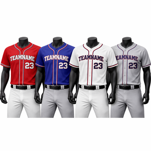 Custom Baseball Jersey – Premium Quality Team Uniforms OEM Baseball <b>Shirts</b> – Breathable & Quick Dry Fabric - Product Image 2