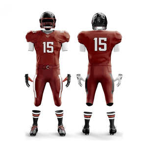 Your Own American Football Uniform New Design American Football Uniform OEM Service <b>Men</b> Football Uniform Set Reasonable Price - Product Image 4
