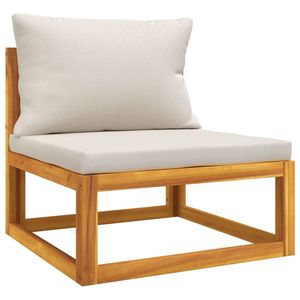 Ensemble de salon de jardin gris clair - Product Image 5