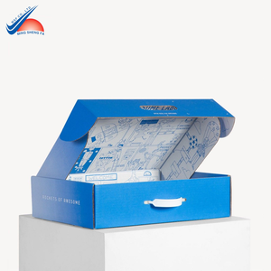 Boîte d'expédition en carton ondulé recyclable et durable pour les vêtements avec finition mate ou brillante en option - Product Image 4