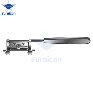 Dermatome argenté 19 cm / 7-1/2 pouces en acier inoxydable, instrument chirurgical pour greffe cutanée et prélèvement cutané de précision en chirurgie plastique - Product Image 4