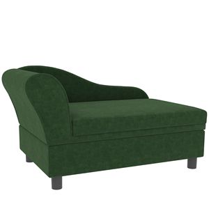 Divano Letto per Animali Domestici Verde con Vano Portaoggetti per Gatti e Cani di Piccola Taglia, Prodotto per Gabbie e Casette per Animali - Product Image 1