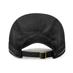 Casquette de baseball sportive unisexe en polyester 100 % à 6 panneaux, avec logo brodé, tissu respirant et imperméable, design personnalisé, vente en gros - Product Image 4