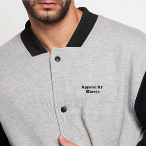 Chaqueta Clásica Varsity de Invierno para Hombre con Colores en Contraste Suaves y Elegantes, Perfecta para Clima Frío - Product Image 5