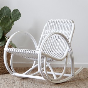 Rattan recliner <b>chair</b> children rocking <b>glider</b> <b>chairs</b> kids furniture direct supply from factory - Product Image 2