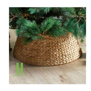HNH Craft Falda de árbol de Navidad de bambú redonda moderna 45cm de diámetro Tejido a mano Ecológico Decoración del hogar Vietnam - Product Image 2