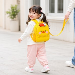 Cute Cartoon Animals Toddler <b>Backpack</b> with Detachable Anti Lost Leash Lightweight Breathable Large Capacity Kids Safety bag - Product Image 5