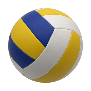 วอลเลย์บอลคุณภาพสูงระดับมืออาชีพสำหรับขายส่ง  วอลเลย์บอลหนัง PU นุ่ม สีและโลโก้สั่งทำได้  สำหรับผู้ใหญ่  ขนาด 5  PVC - Product Image 6