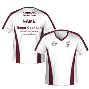 Chemise décontractée sportive à manches courtes col en V pour homme, blanc et bordeaux, imprimée par sublimation, séchage rapide, 100% polyester - Product Image 6