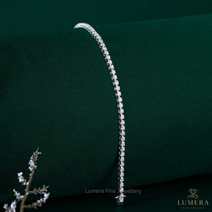 Custom Baguette Cut and Round Diamond Tennis <b>Bracelet</b> in 9K 10K 14K 18K Gold IGI Certified Fine Jewelry Manufacturer - Product Image 5