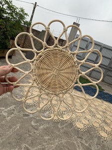 Handcrafted Rattan Charger Plate | Woven Placemat for Thanksgiving & Easter Decor - Product Image 4
