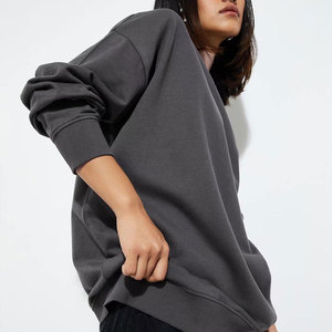 Sweat-shirt pour femme à logo personnalisé imprimé, style tendance, nouvelle collection, fermeture éclair, en coton et polyester de qualité supérieure, best-seller - Product Image 3