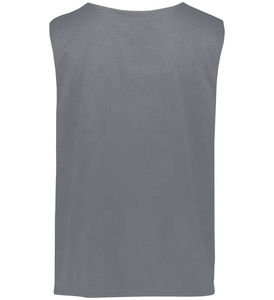 Maillot d'entraînement professionnel réversible grande taille pour football, avec logo personnalisé, sans manches, en maille, pour entraînement et matchs - Product Image 3