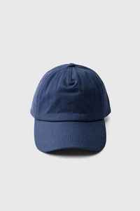 หมวกแก๊ปสีกรมท่า 6 แผง แบบ Snapback ปรับขนาดได้ สำหรับผู้ใหญ่  ผ้าคอตตอนทวิล สีพื้น  หมวกเบสบอลลำลอง  สามารถสั่งทำได้ - Product Image 1