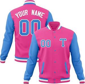 Chaqueta de Béisbol de Alta Calidad para Equipos con Logotipo Bordado Personalizado para Deportes al Aire Libre y Actividades de Club, Ropa para Hombre, Chaquetas 2026 - Product Image 4