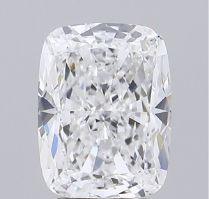 Diamante Cultivado en Laboratorio con Certificación IGI, Corte Cojín Alargado de 3.46 CT, Color D, Claridad VVS1, CVD LG 710502139, ROYAL GEMS, para Joyería - Product Image 1