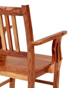 Silla Woaleza Hecha de Madera Sólida con Reposabrazos Izquierdo y Derecho Únicos y una Cavidad Trasera Exclusiva - Product Image 6
